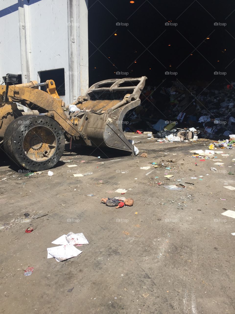 Dark humor at the dump