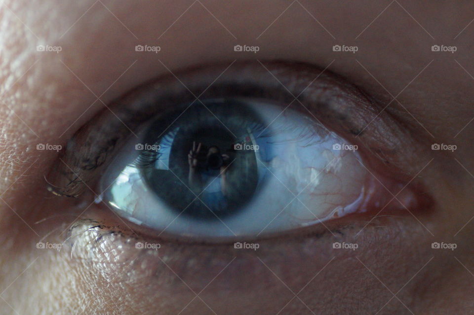 My Reflection in eye