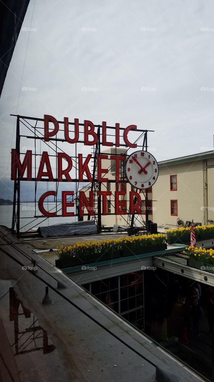 Pike Place Market Sign, Seattle