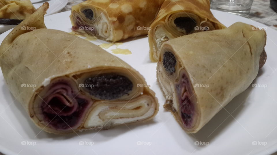 puncakes with filling