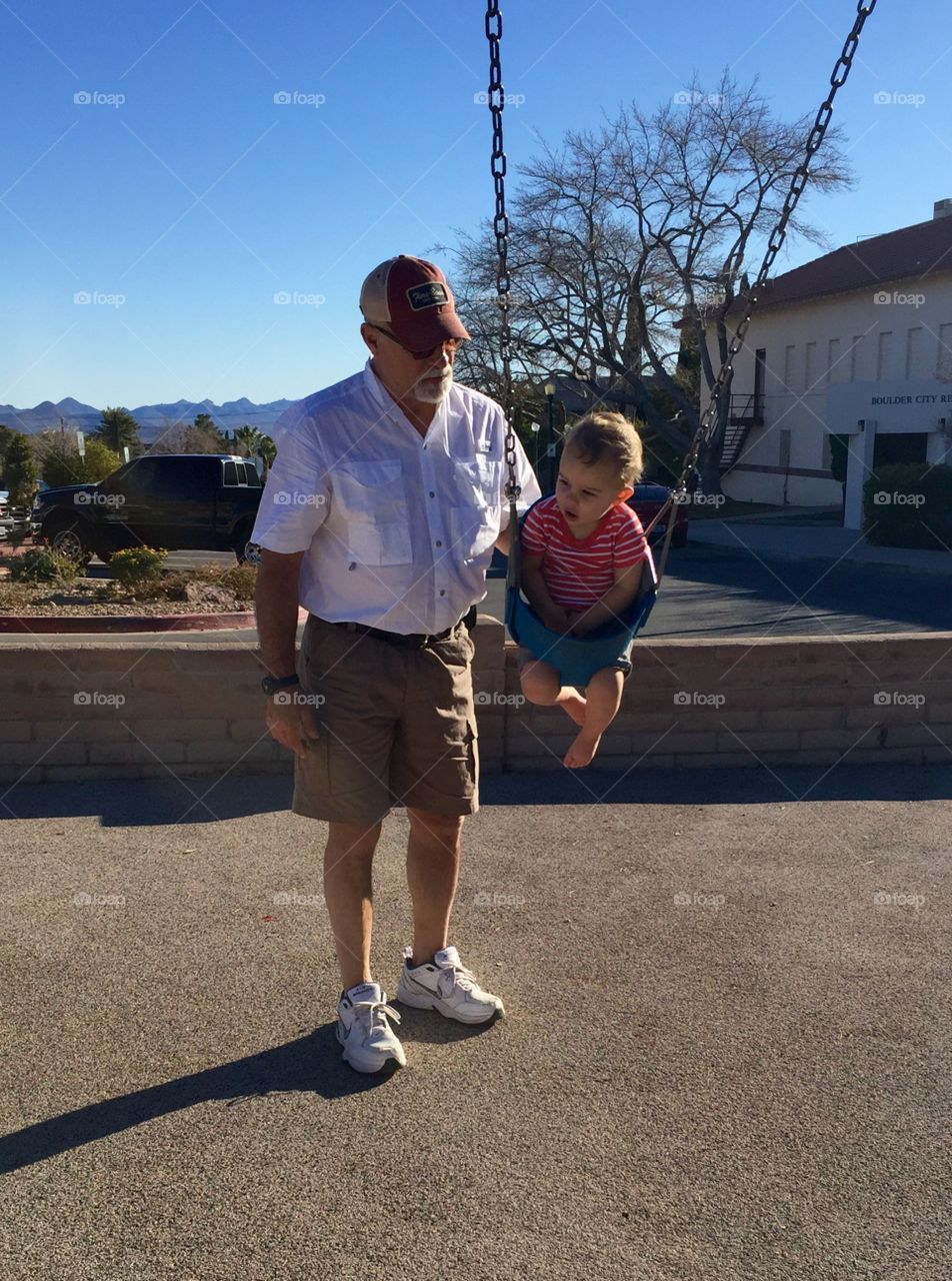 Swinging With Papa