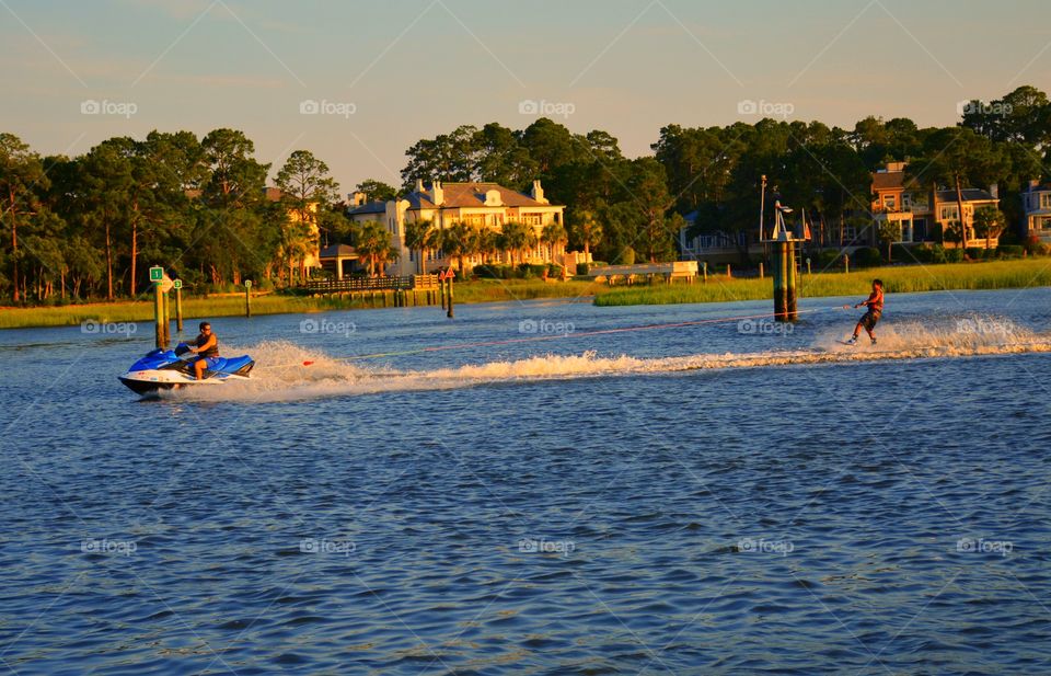 Fun on the water 