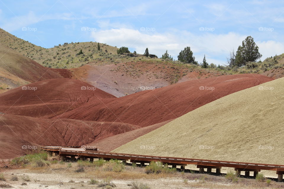 painted hills boardwalk
