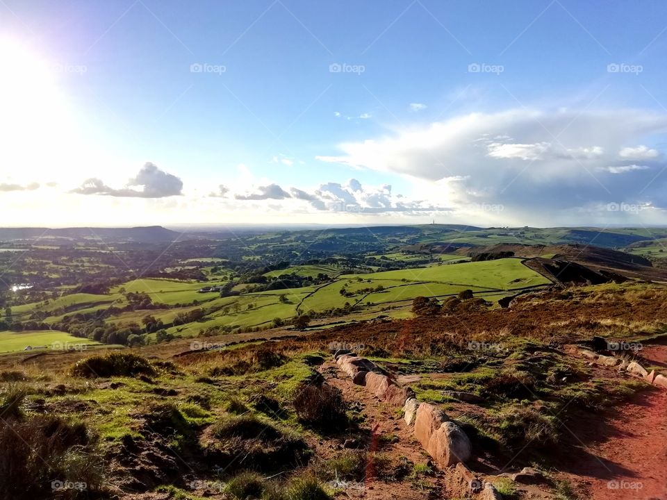 The Roaches, Staffordshire, Uk