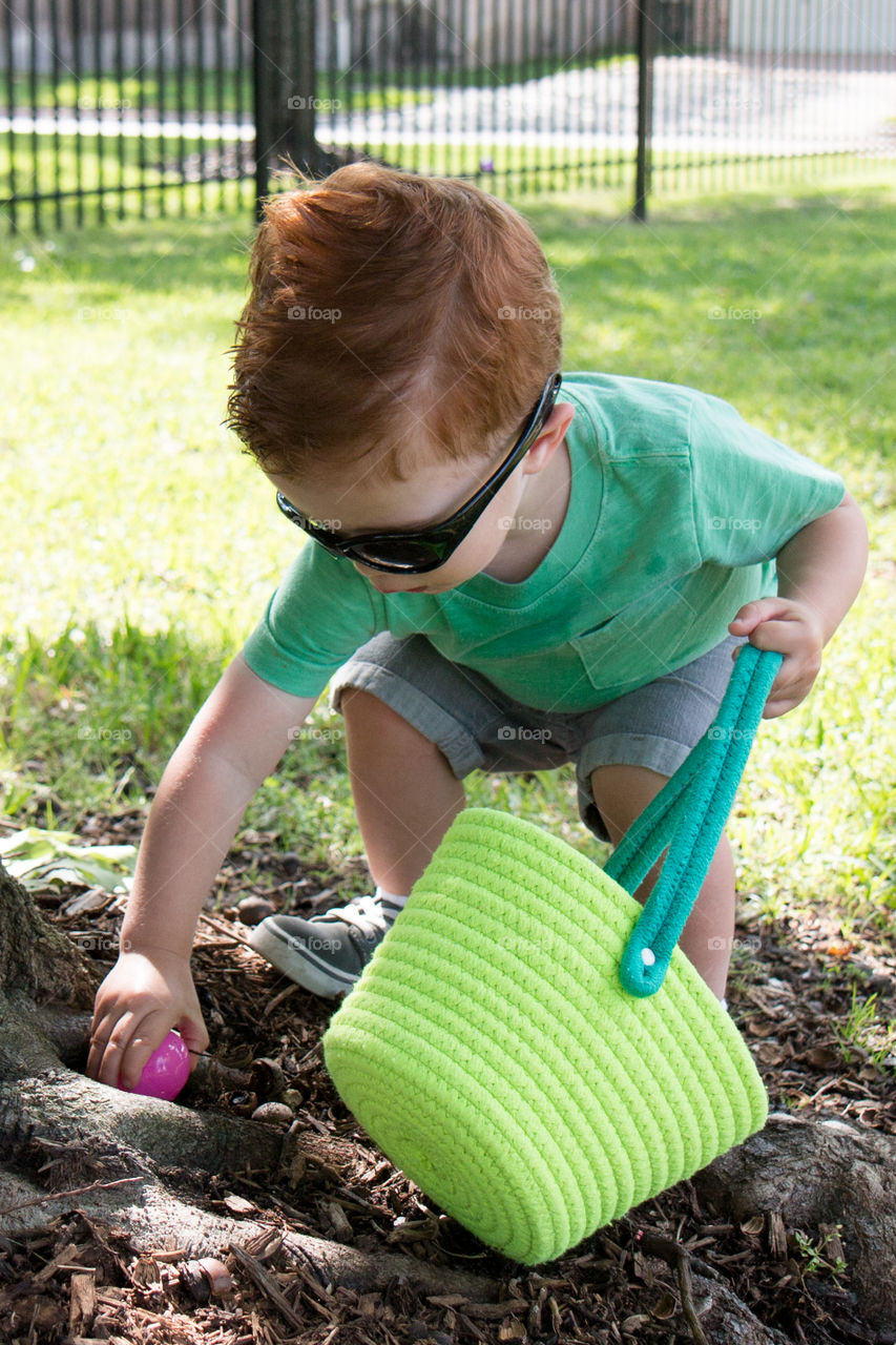 Easter egg hunt success