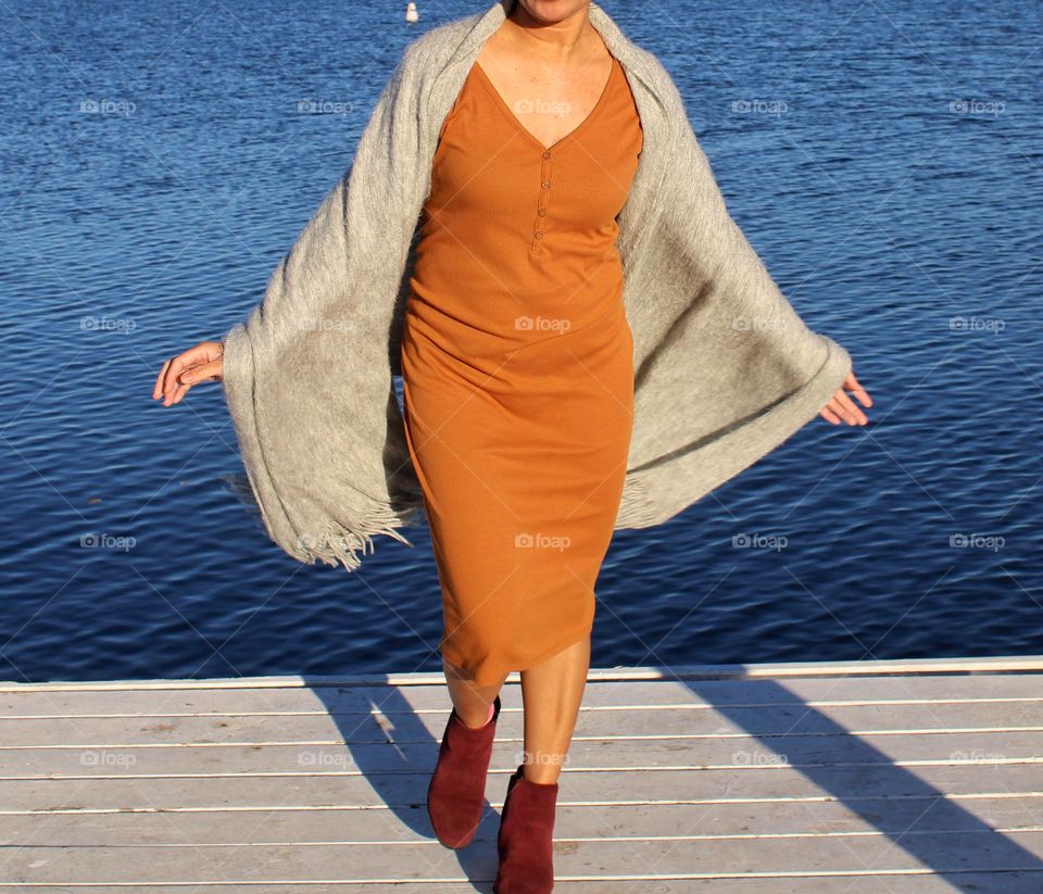 big scarf keep you warm