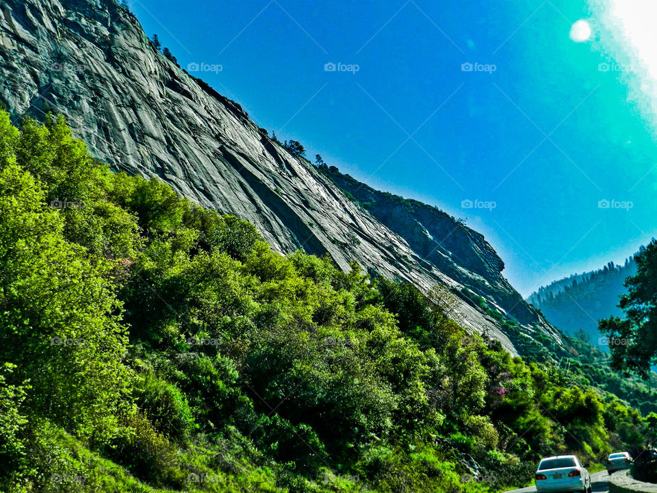 Cliffs at Yosemite