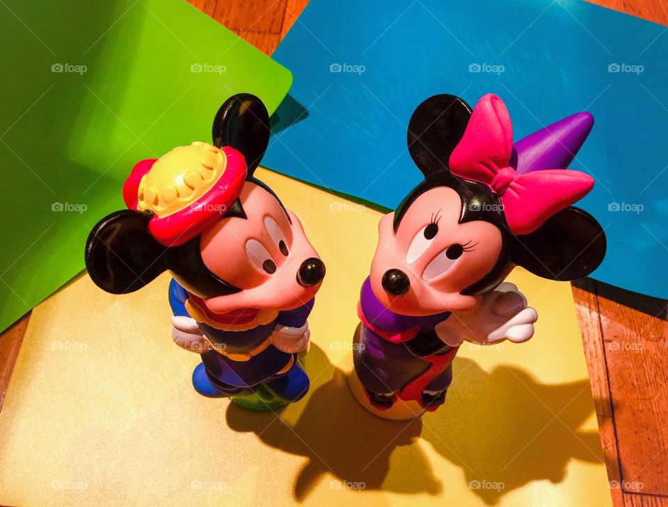 Minnie and Mickey 