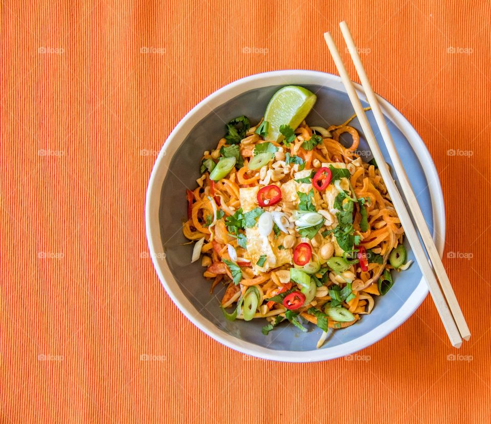 Carrot Pad Thai 