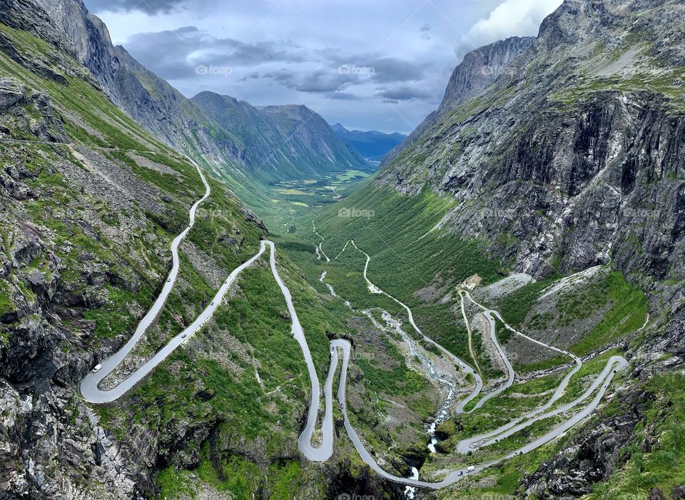 Trollstigen road. Norway 