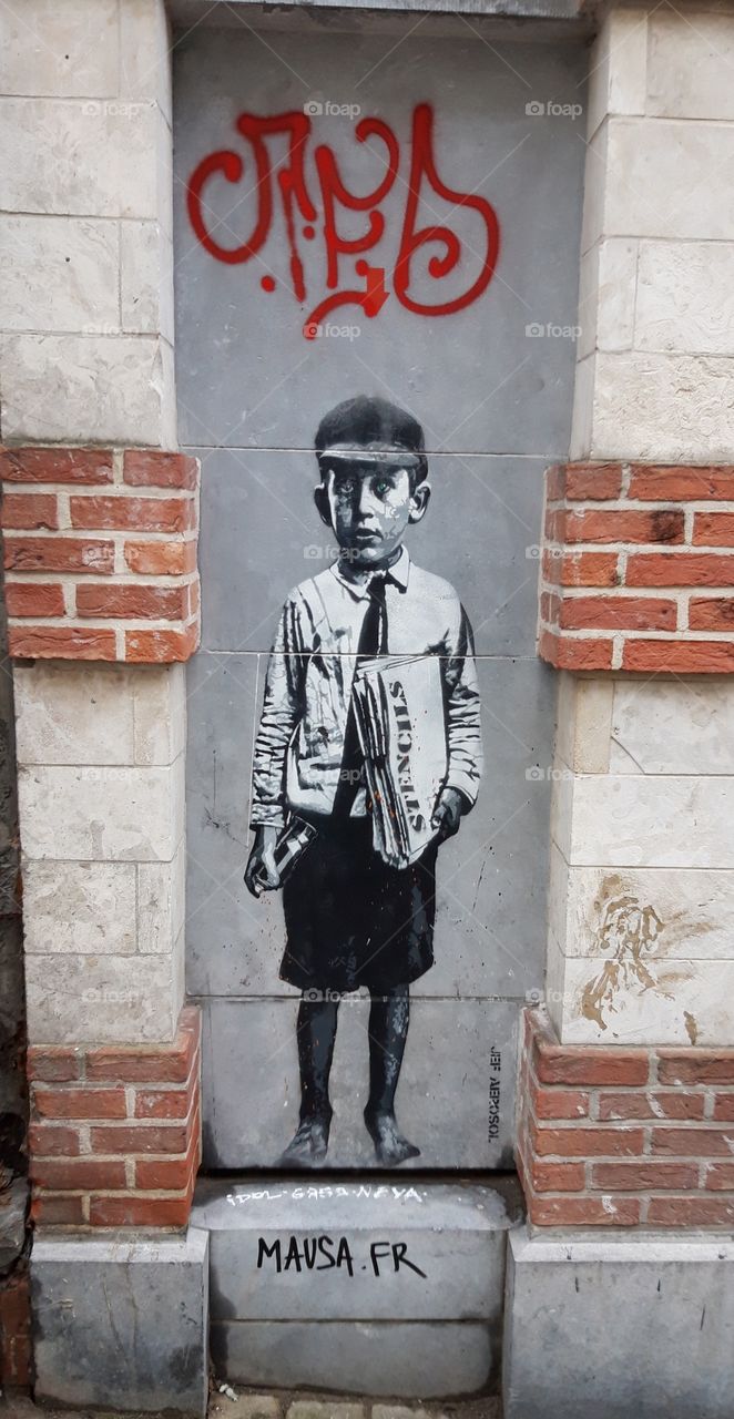 street art in Brussells