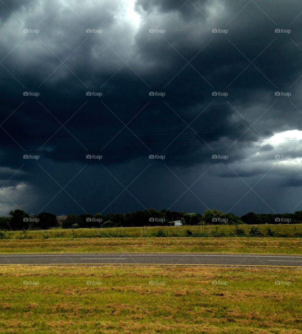 Landscape, Storm, Sunset, No Person, Sky