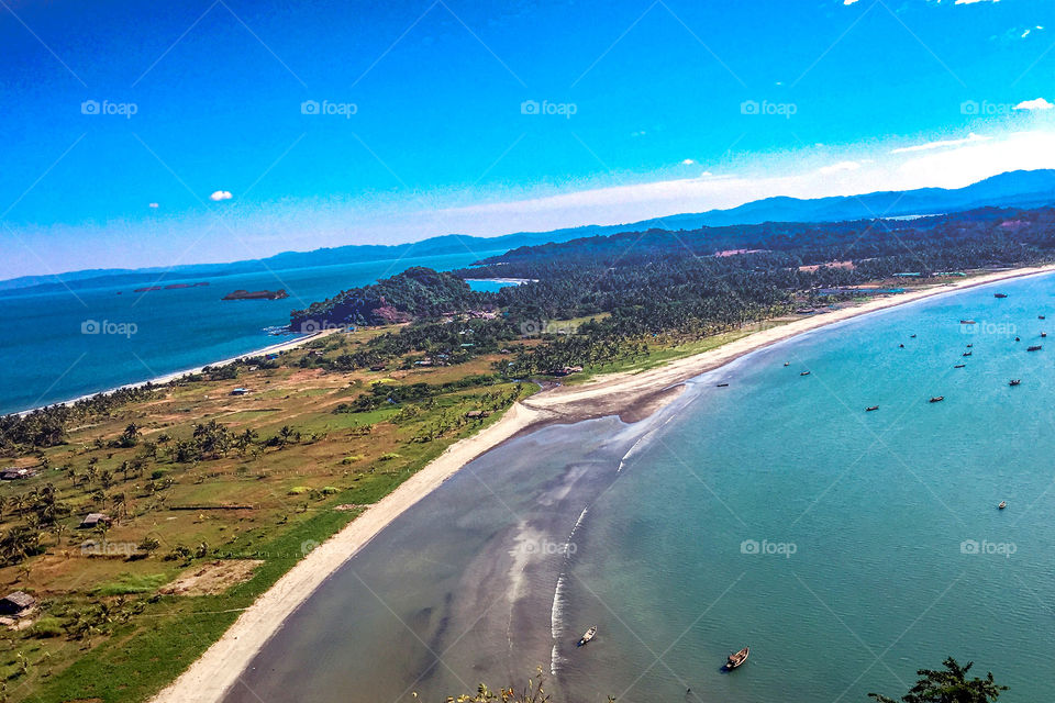 GawYinGyi Island, Irrawaddy Region, Myanmar.