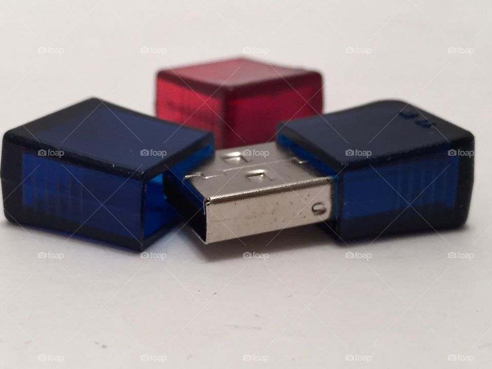 Colorful flash drives 