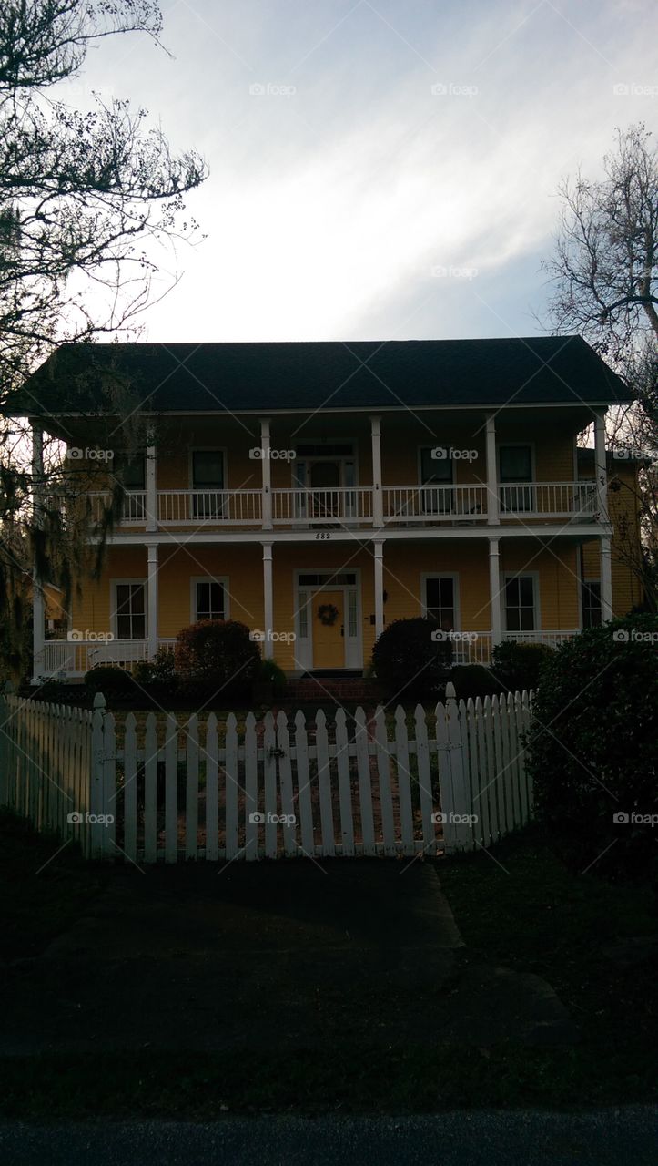 Home, House, No Person, Building, Fence