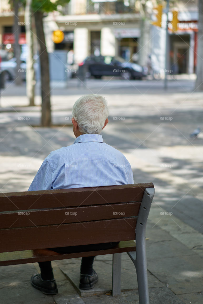 Handsome Elderly man