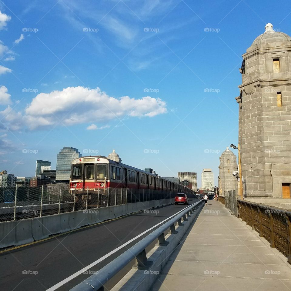 Train and Bridge
