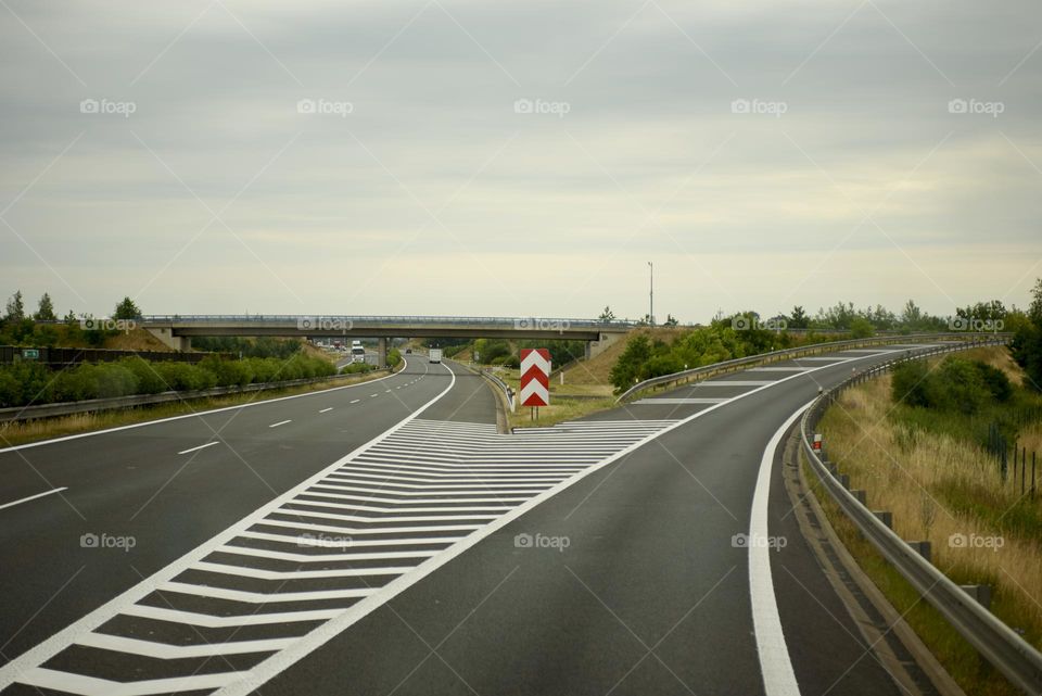 Czech roads.  Traveling in the Czech Republic by car