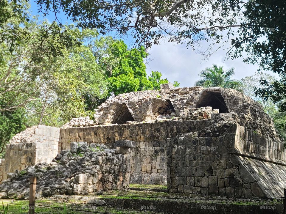 Part of the Chichén Itzá Park in Mexico