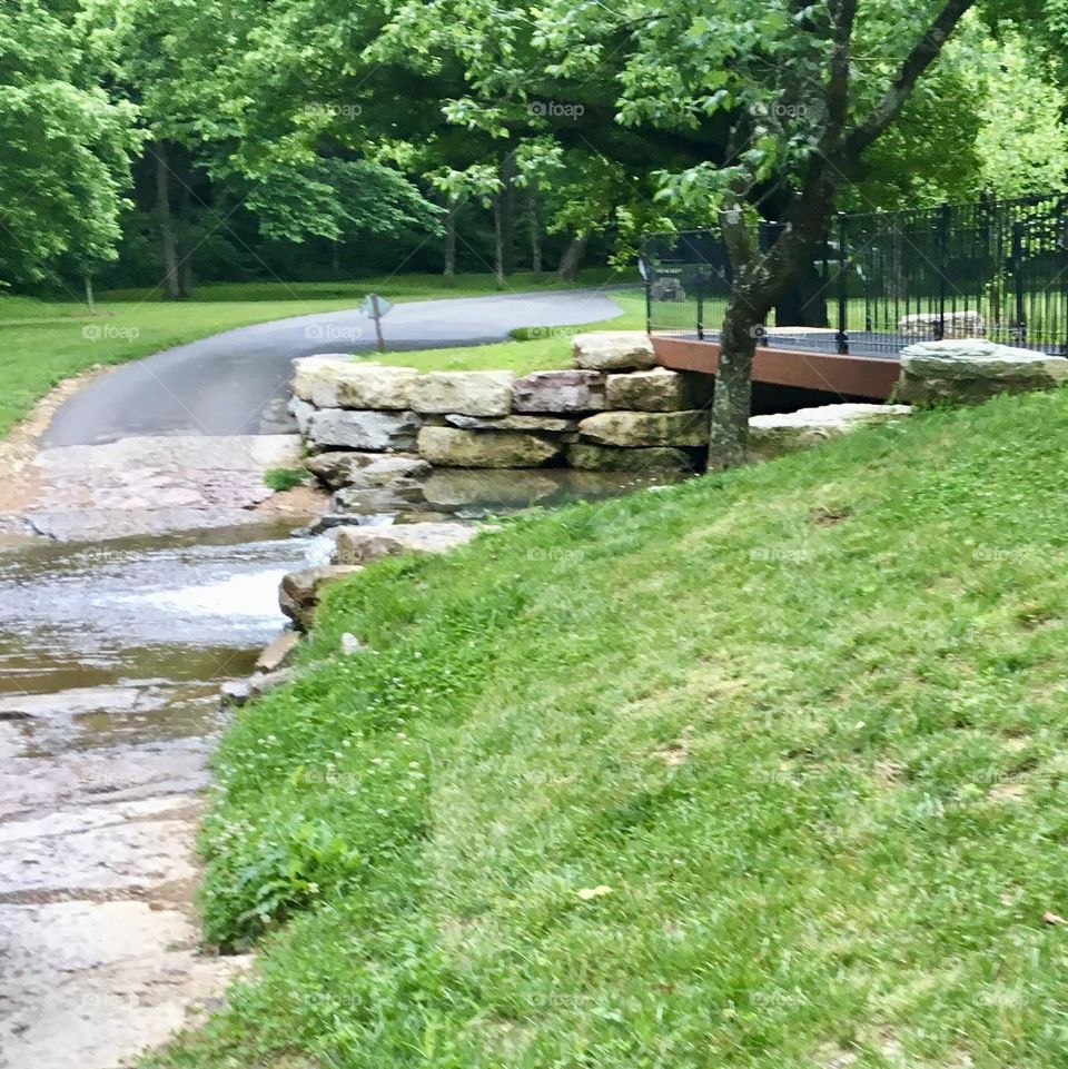 Bridge Over Flooded Waters