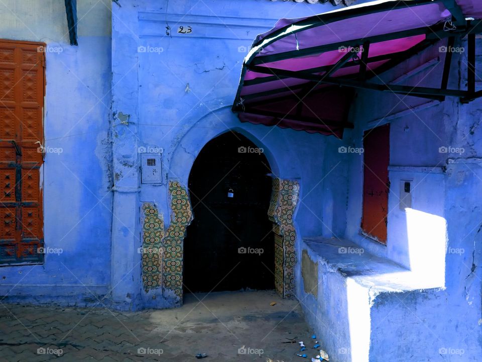 Ancien building in Sefrou city of morocco