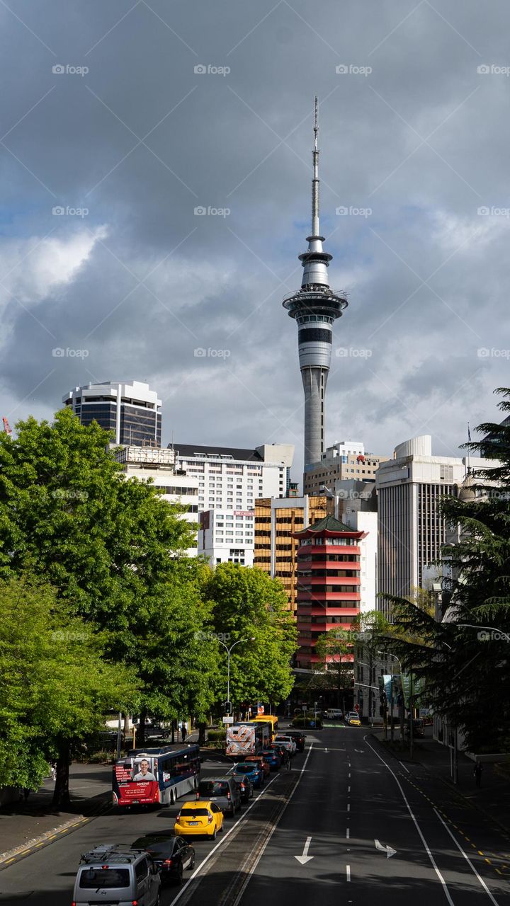 Sky Tower in Auckland