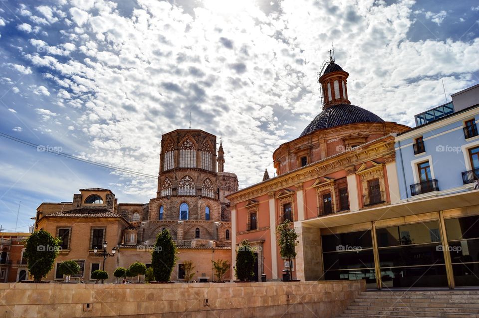 Basilica of the virgin cathedral of valencia