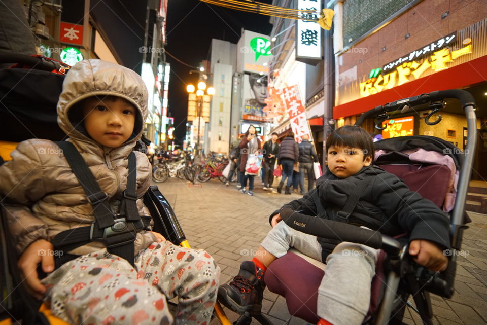 Child, People, Vehicle, Street, Group