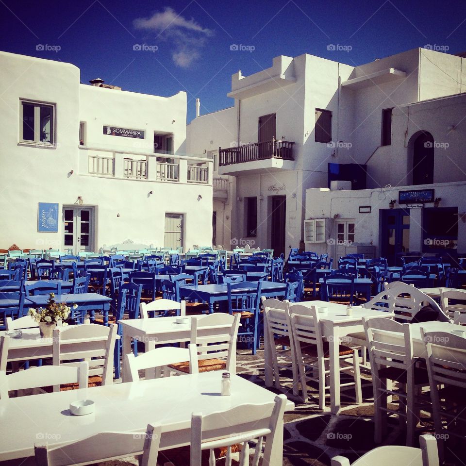 Blue & White. Cyclades 2014