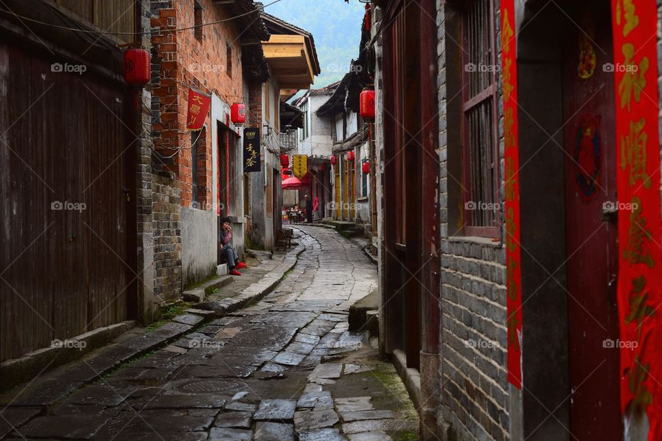 Chinese ancient lane