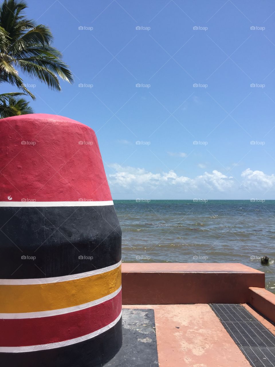 Southernmost point in continental United States. This is 90 miles away from Cuba, in Key West, Florida Keys.