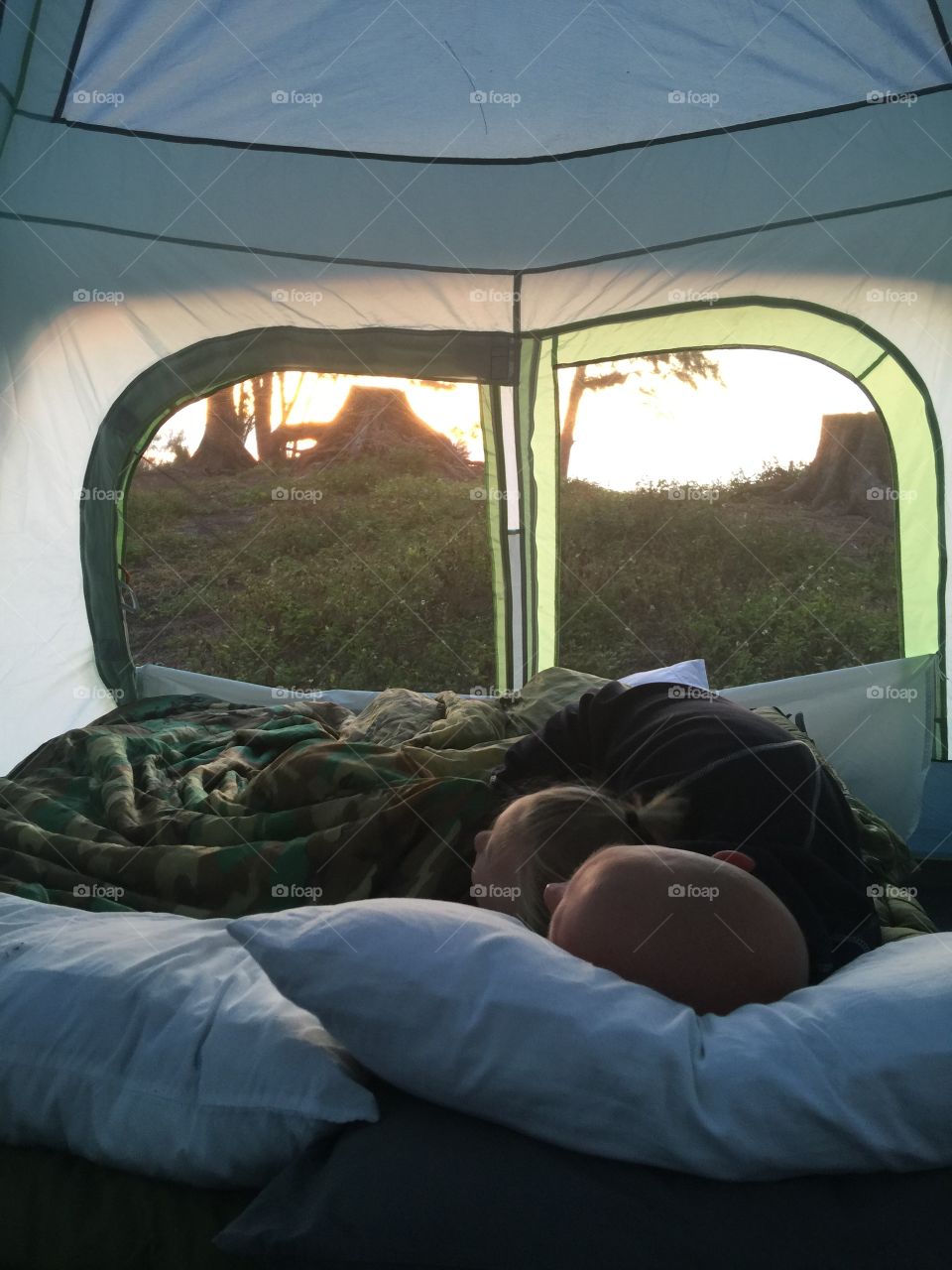 Camping trip with Dad