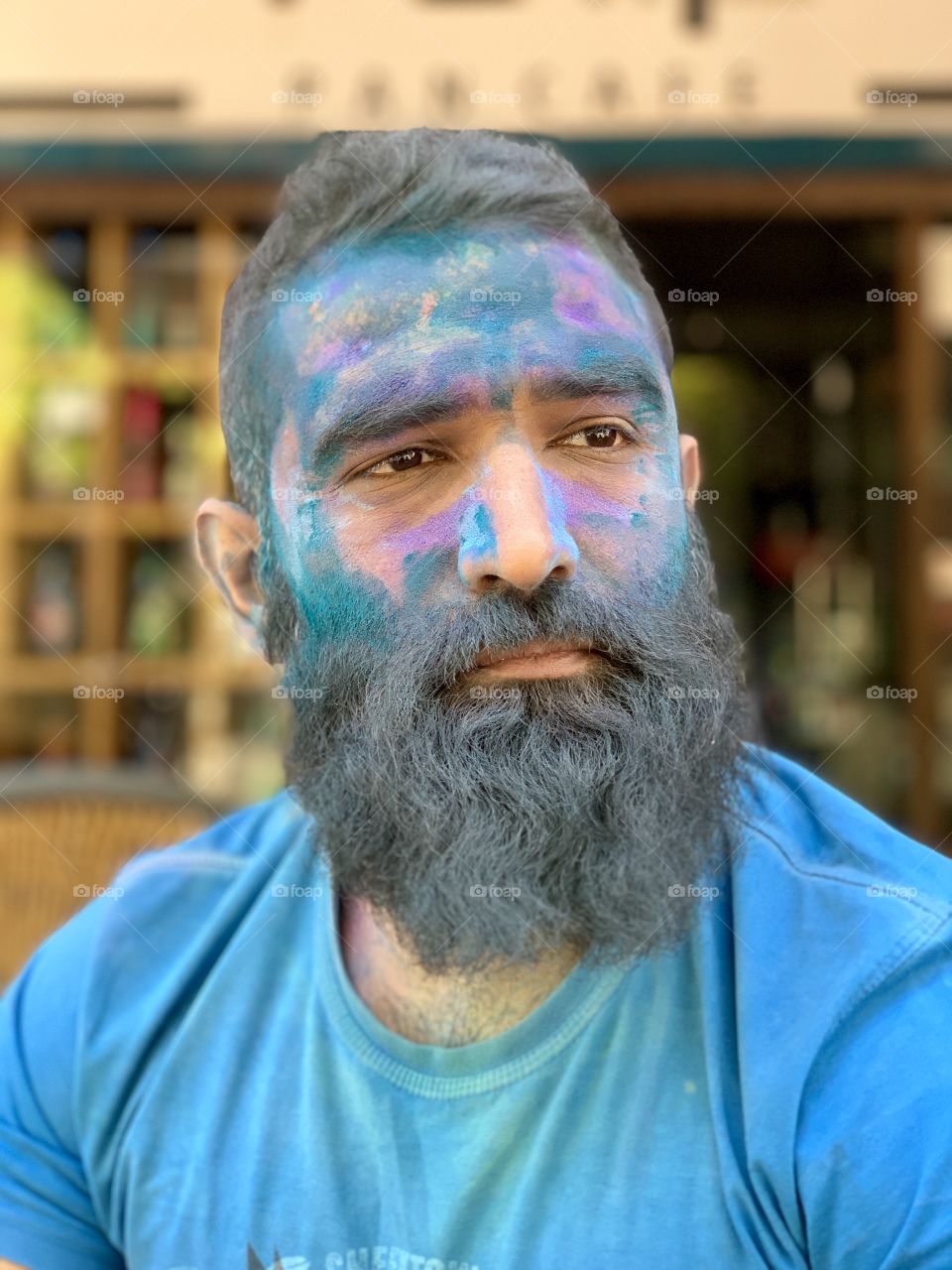 A beard man