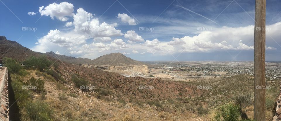 Overlooking El Paso, TX
