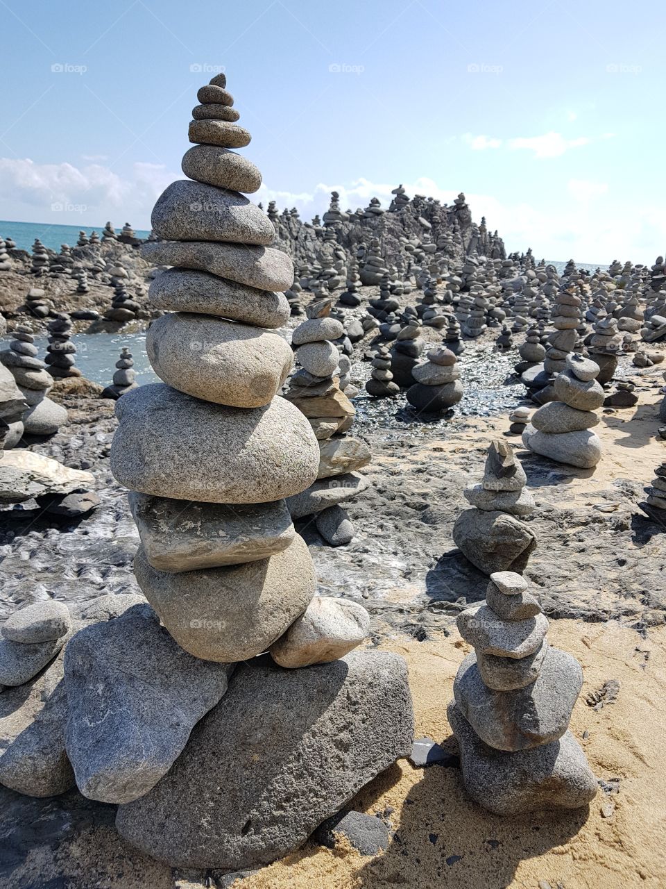Stone formations