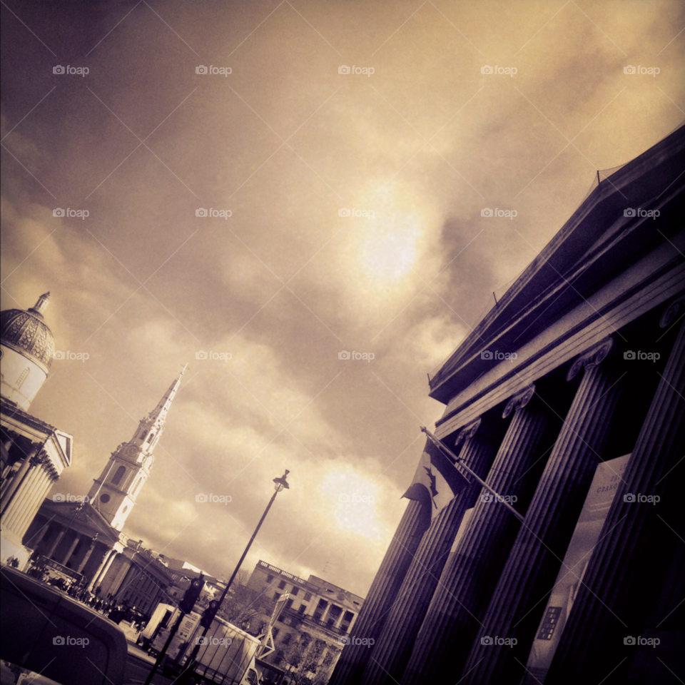 london buildings architecture trafalgar square by jbrinkler