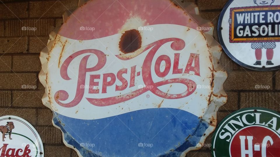 Huge Pepsi Cap