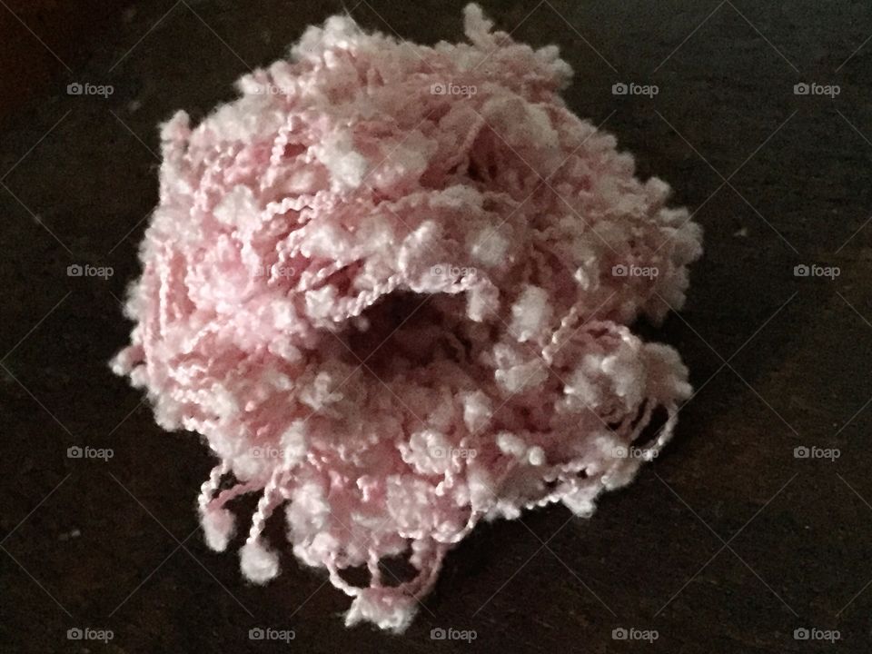 Ball of pink fuzz 