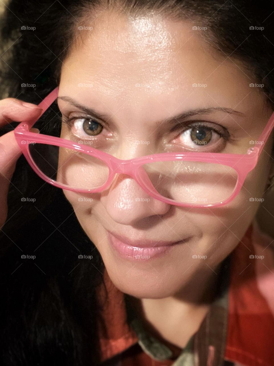 Quirky Glasses Portrait