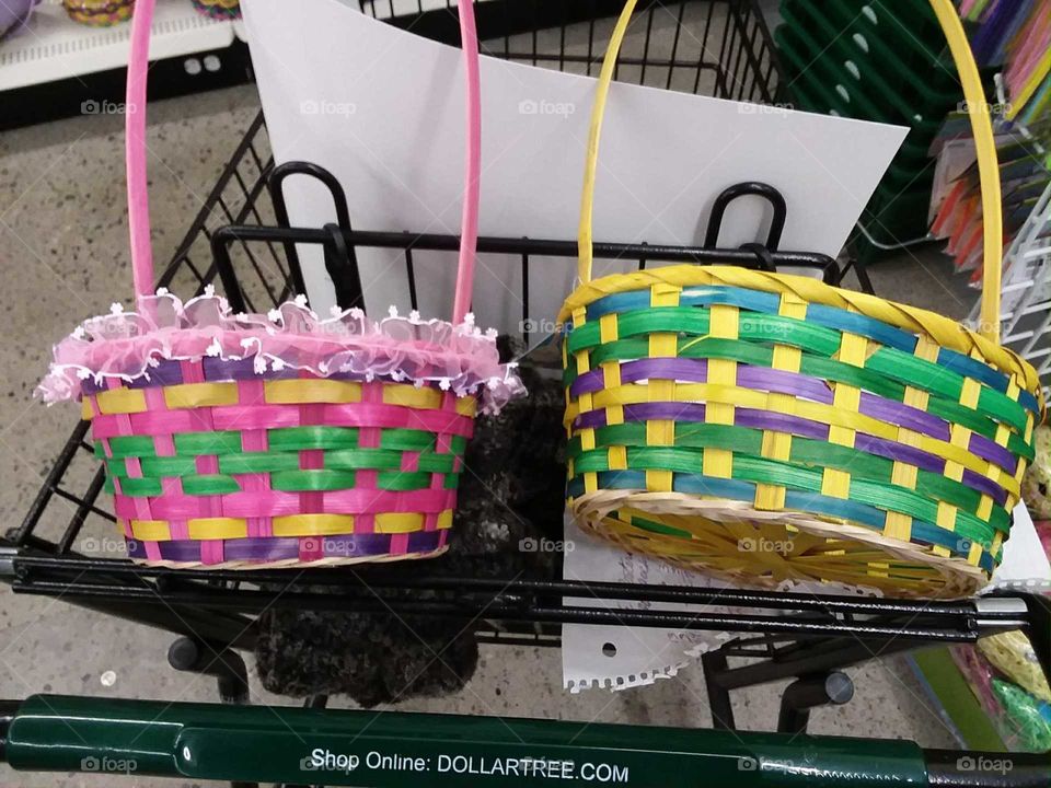 Easter baskets