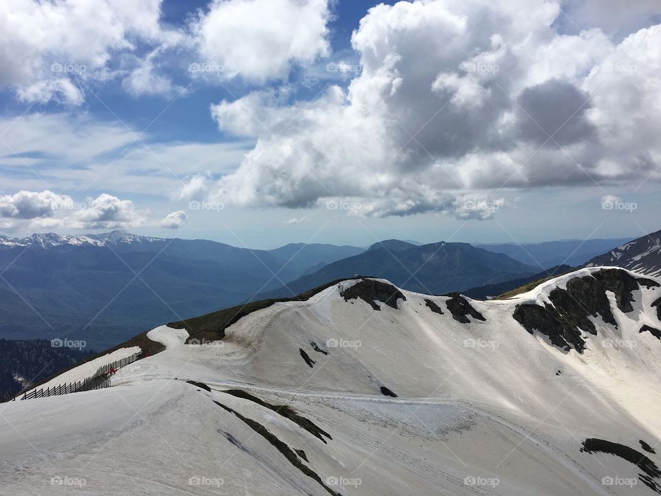 Mountains view 