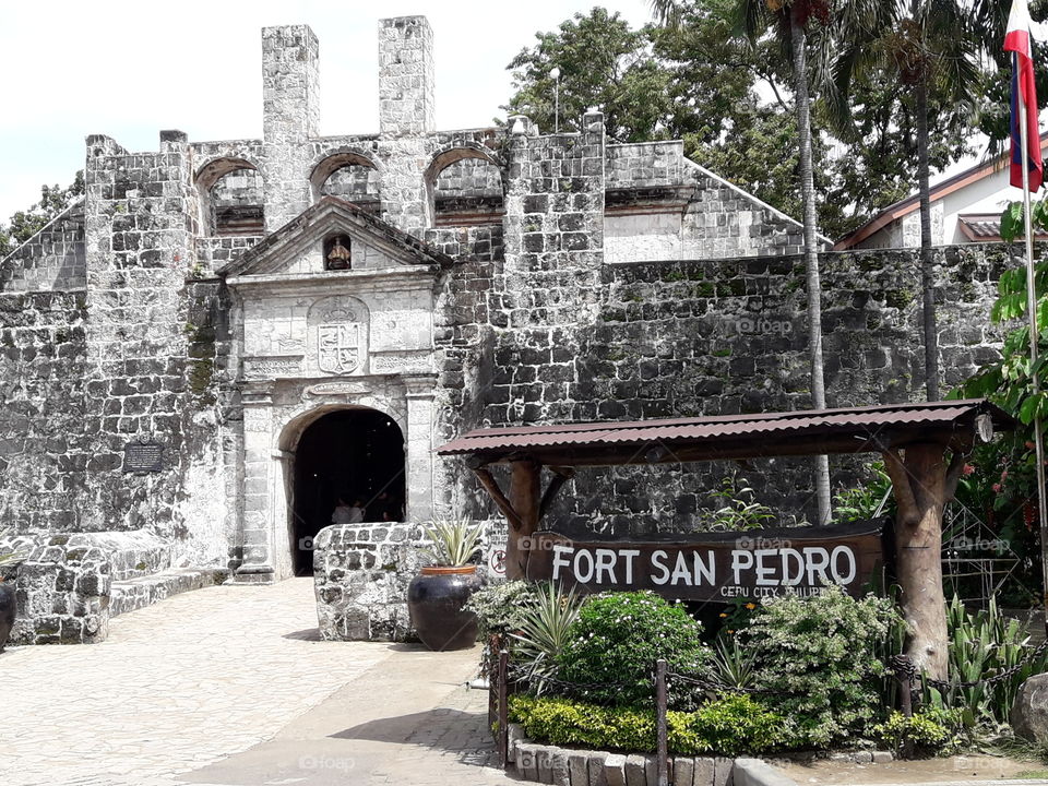 fort san pedro cebu (the smallest fort)