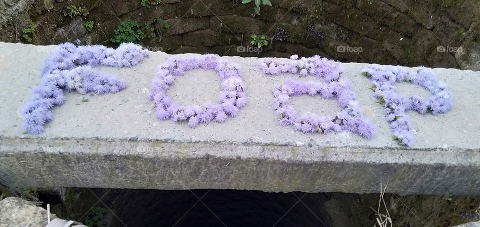 Foap lover creativity with nivea colour, it will make you sweet purple boy with Nivea.