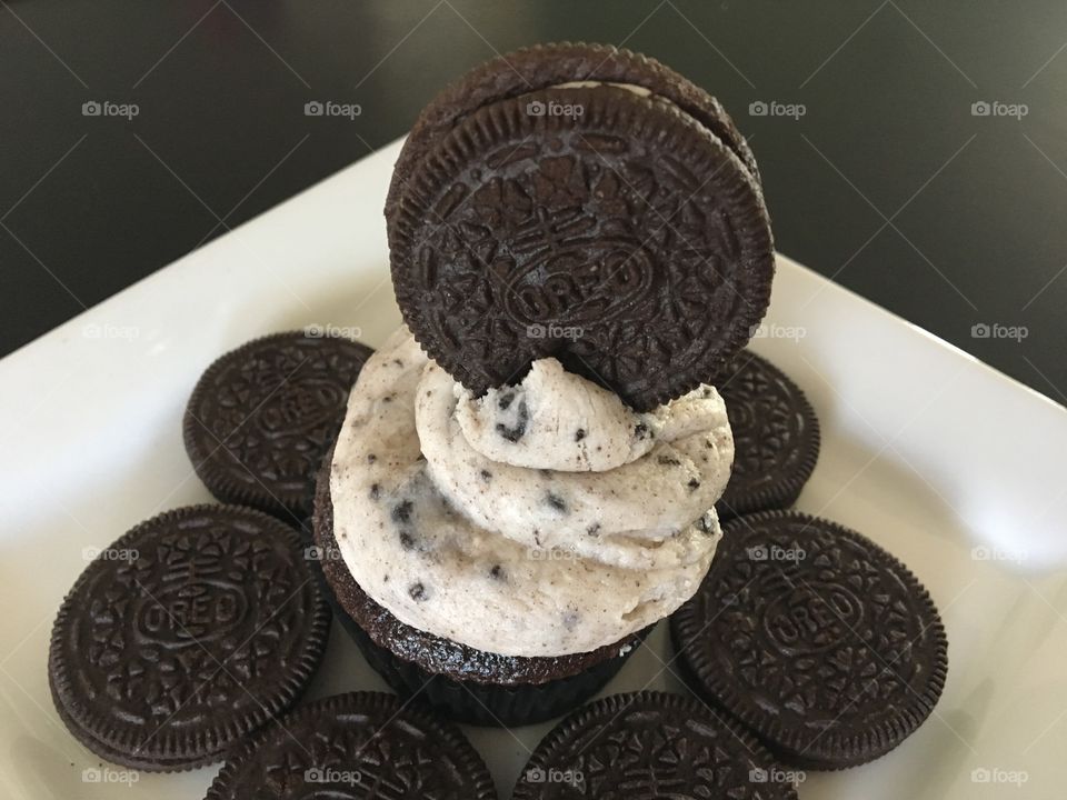 Cookies And Cream Cupcake 