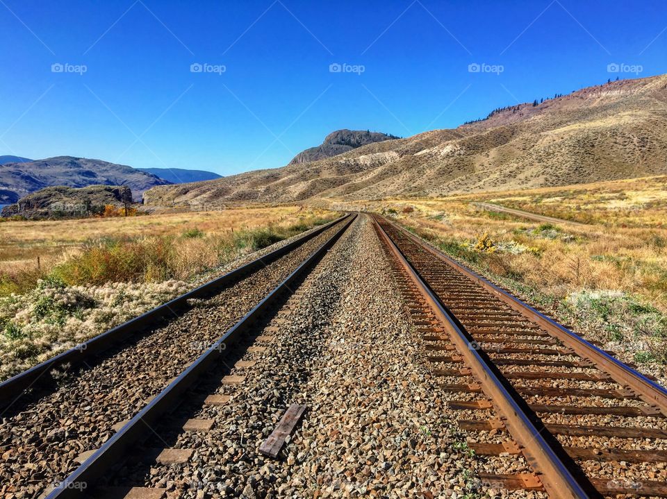 Walking the rails 