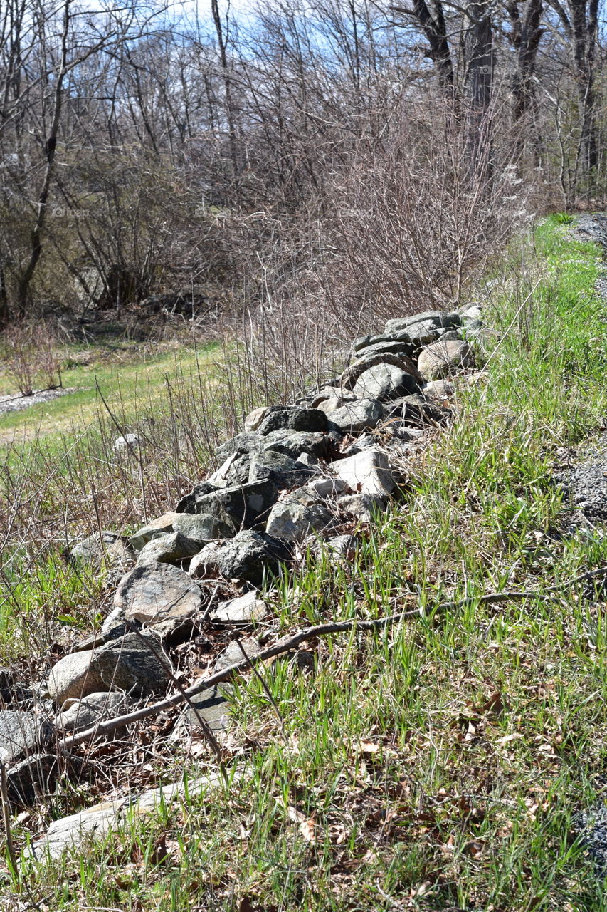 stone wall