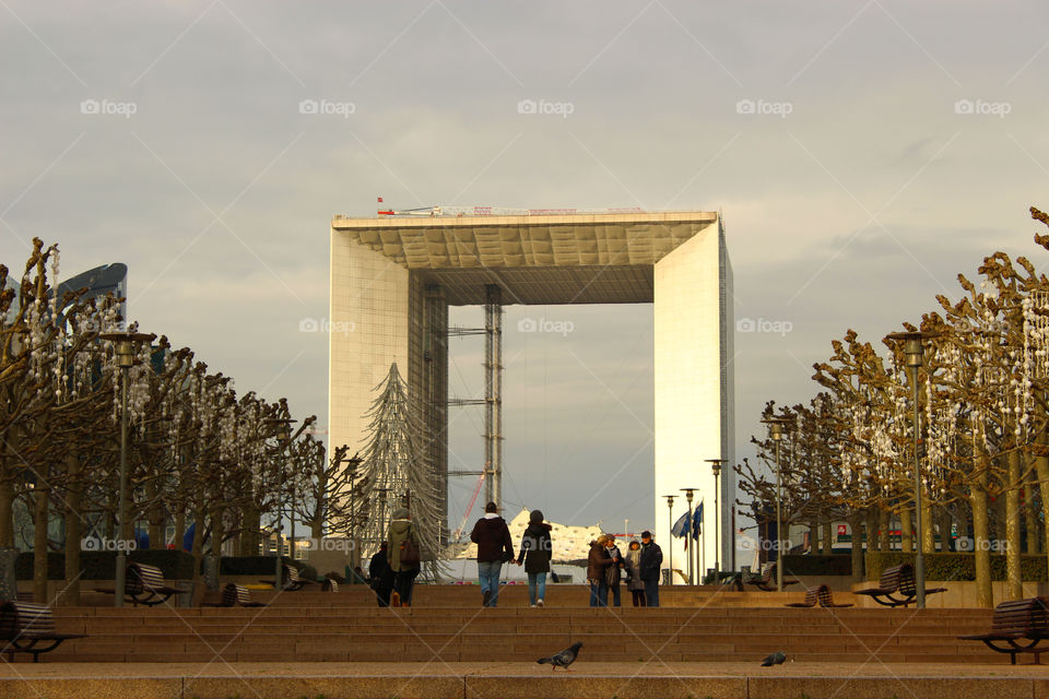 The big door at Le Defence,Paris