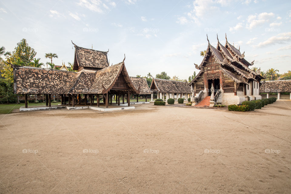 Temple in Chiang mai Thailand 