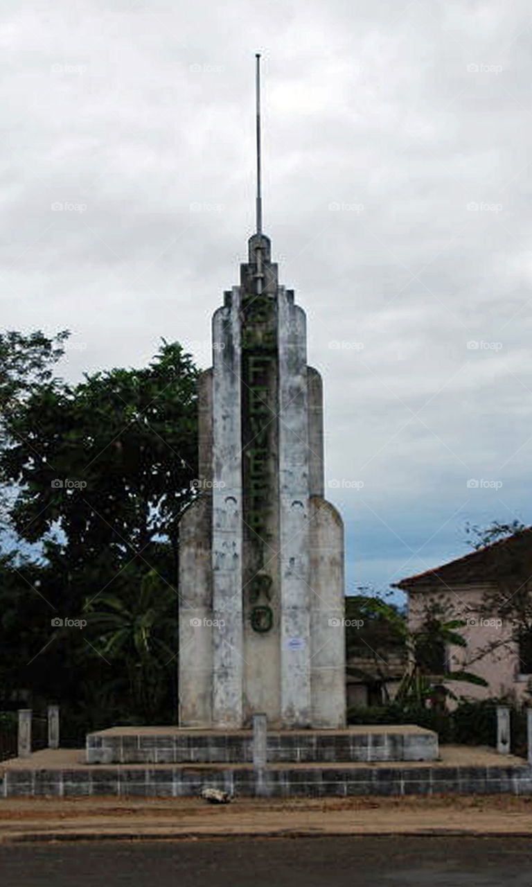Monument, city of São Tomé, São Tomé & Principe
