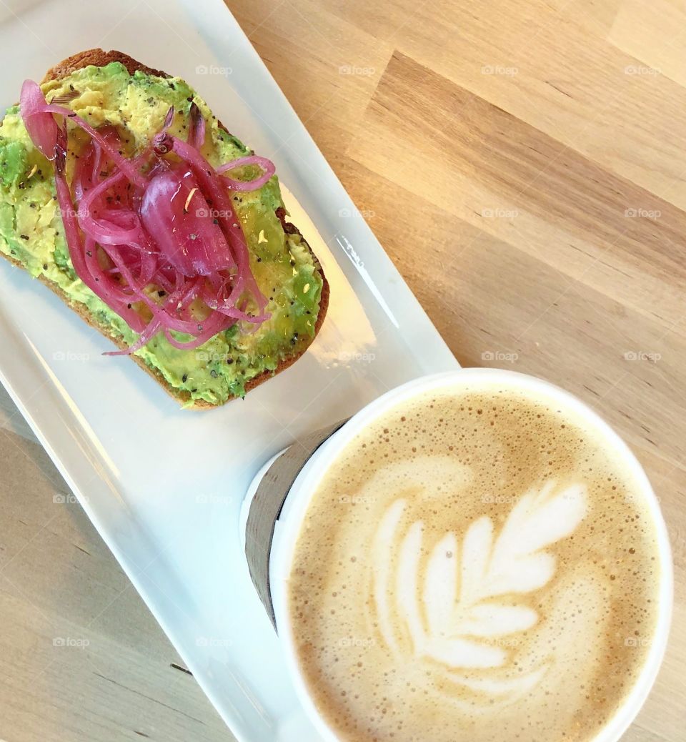 Avocado Toast and a Latte